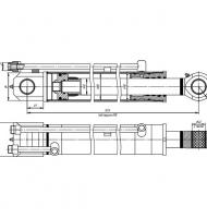 Гидроцилиндр ЦГ-80.50х895.22