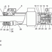 Пружина 700-38-2879 для гидравлической системы трактора Б11