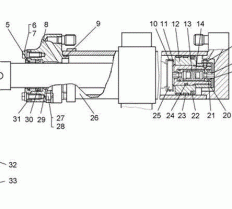 Шток 131-26-113СП для гидравлической системы трактора Б11 фото