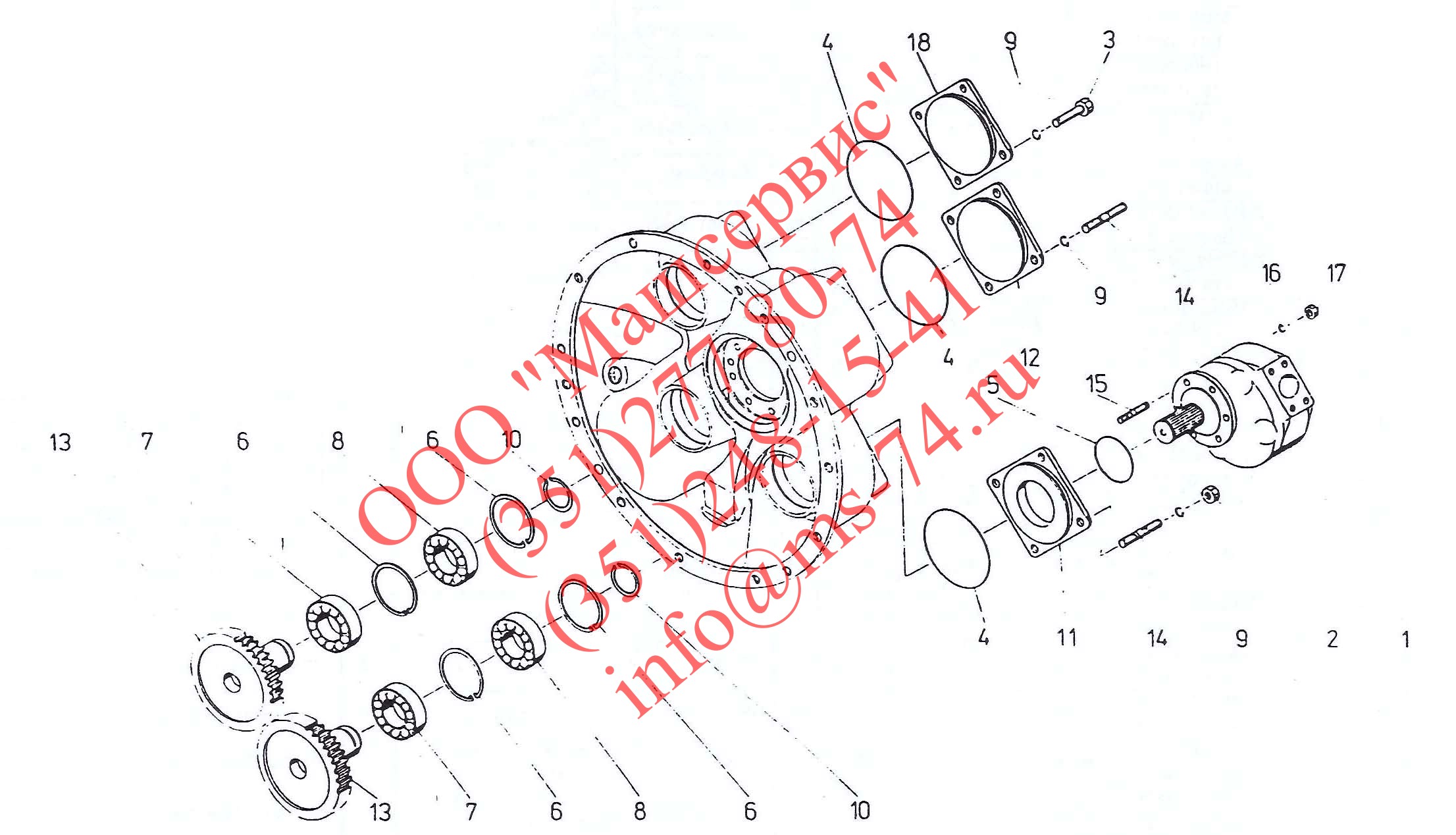 Гидродинамическая передача ZM151N AD-L34