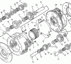 Зубчатое колесо 62-12-24 Б12 схема