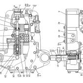 Кольцо-прокладка 700-40-4532 для управления поворотом сервомеханизма Б11