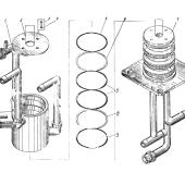 Поворотный коллектор вращающего соединения КС-65719-1К.83.500