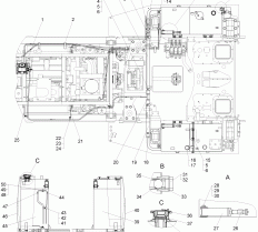 Корпус 64-14-238 для установки топливных баков Б11 фото