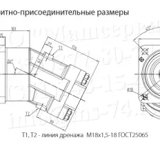 Гидромотор 310.3.112  чертеж