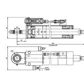 Гидроцилиндр ЦГ-80.40х400.13-01
