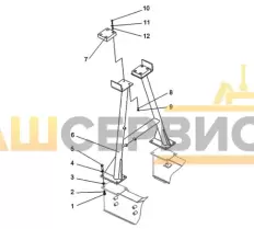 Стойка КС-55713-3В.37.100 фото