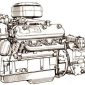 Р/К Прокладок двигателя 238 (23 наим.) ПРОФ / Подложка 08-06-211
