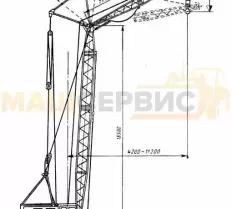 Схема погрузки Кран МКГ-25