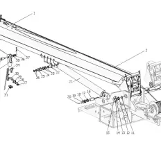 Палец КС-4572.63.005 КС-55713-5В КС-55713-5В чертеж
