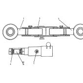 Болт М30x2-6gx80 28 0930-20