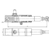 Гидроцилиндр ЦП-40х242.22