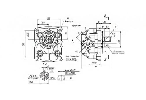 Технические характеристики насосов НШ