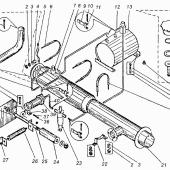 Болт M8-8gx20.46.019 ГОСТ 7799-70