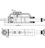 Гидроцилиндр ЦГ-50.30х490.11