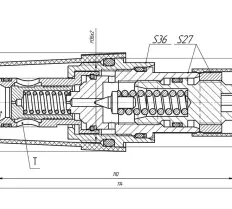 Клапан Е510.32.10 (КП-32-400-40 ОС) чертеж