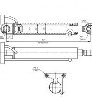Гидроцилиндр ЦГ-63.40х320.11-02