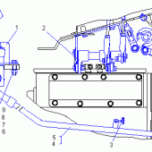 Механизм управления тормозами 114-13-101СП Б14