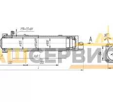 Гидроцилиндр опоры КС-4561 чертеж