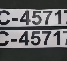 Наклейки на автокран КС-45717К-1 фото