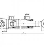 Гидроцилиндр ЦГ-50.35х320.11