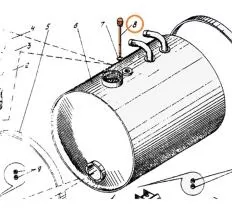 Маслоуказатель КС-3577.83.480 КС-3576