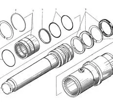 Грязесъемник КС-3572.34.116 КС-3576 чертеж