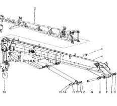 Ось КС-45721В.63.10.011 автокрана КС-45721 фото