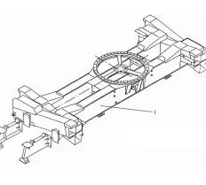 Стакан КС-3576.30.020 для установки рамы КС-3576.30.000 Ивановец КС-3576