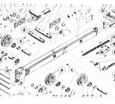 Ось 5x5x25.03.016 CTП 0044-01 фото