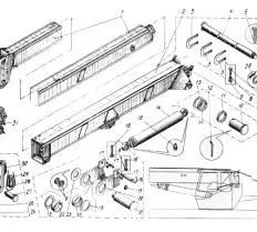 Проставка KC-2573.63.001 КС-3576 чертеж