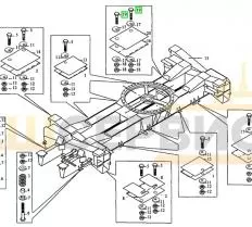 Болт КС-3574.30.009 КС-35714 КС-35714 чертеж