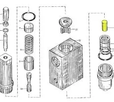 Стакан КС-3577.84.711 Т-35.01Я чертеж