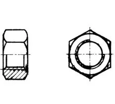 Гайка М12-6Н.5.019 ГОСТ5015-70