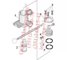 Кран затяжки крюка КС-45717.84.400-01 чертеж