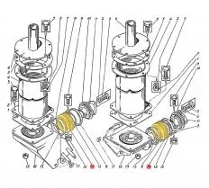 Сильфон НС-125-8-0,16х2 ГОСТ 22388-77 чертеж