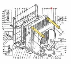 Рукав 40У42-7 L=450 ТУ 005.6016-87 чертеж