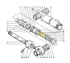 Кольцо стрелы ЭО-5221.00.01.005 схема