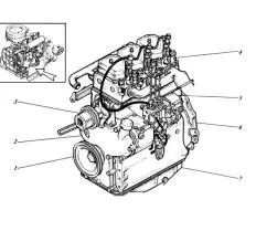 Двигатель Зетор 5201.22ТР27-05.1-01/90 схема
