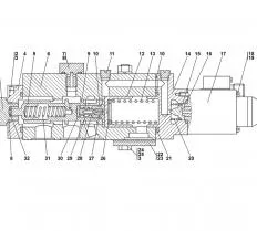 Клапан-модулятор 1101-15-27-20CП(SP)-05 схема