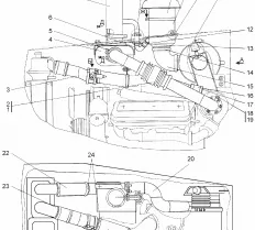 Глушитель 1102-05-20 двигателя схема