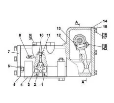Блок управления 1501-15-41СБ Т-11.01Я Т-11.01Я схема Блок управления 1501-15-41СБ Т-11.01Я Т-11.01Я схема с размерами