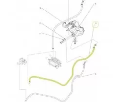 РВД 16-120-4000-200-D47,6(15)90°/М27х1,5(11)-У1 автокрана КС-65711 чертеж