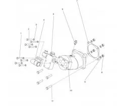 Насос 310.3.112.03 КС-65711 (40 тонн) КС-65711 чертеж