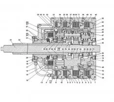 Коробка передач планетарная 2001-12-20СБ чертеж