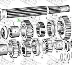Шестерня 18-12-314 (-01) схема