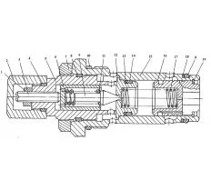 Клапан 2601-28-21 ТГ-221 схема