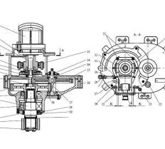 Болт M10-6gx25.56.019 ГОСТ 7796-70 механизма поворота автокрана КС-55727