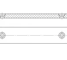 Комплект плит скольжения КС-3579 чертеж