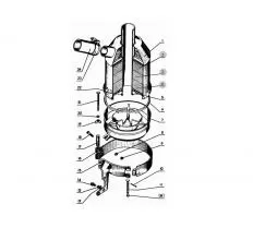 Фильтр воздушный 240-1109167/66/65  чертеж